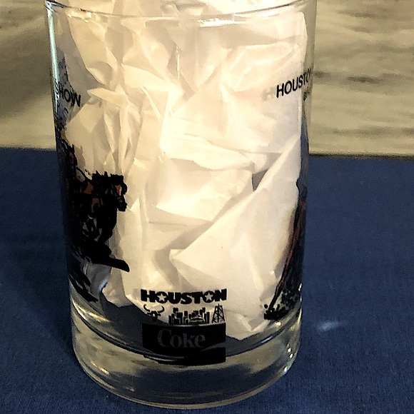 1983 Houston TX Livestock Show and Rodeo Commemorative McDonald’s drinking Glass - Picture 2 of 5